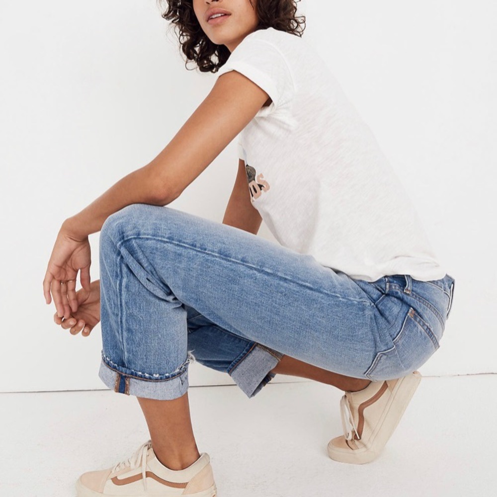 Madewell High Rise Dad Jean - size 24